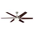 Westinghouse Cayuga 60-Inch Indoor Ceiling Fan w/Dimmable LED Light Kit 7207700